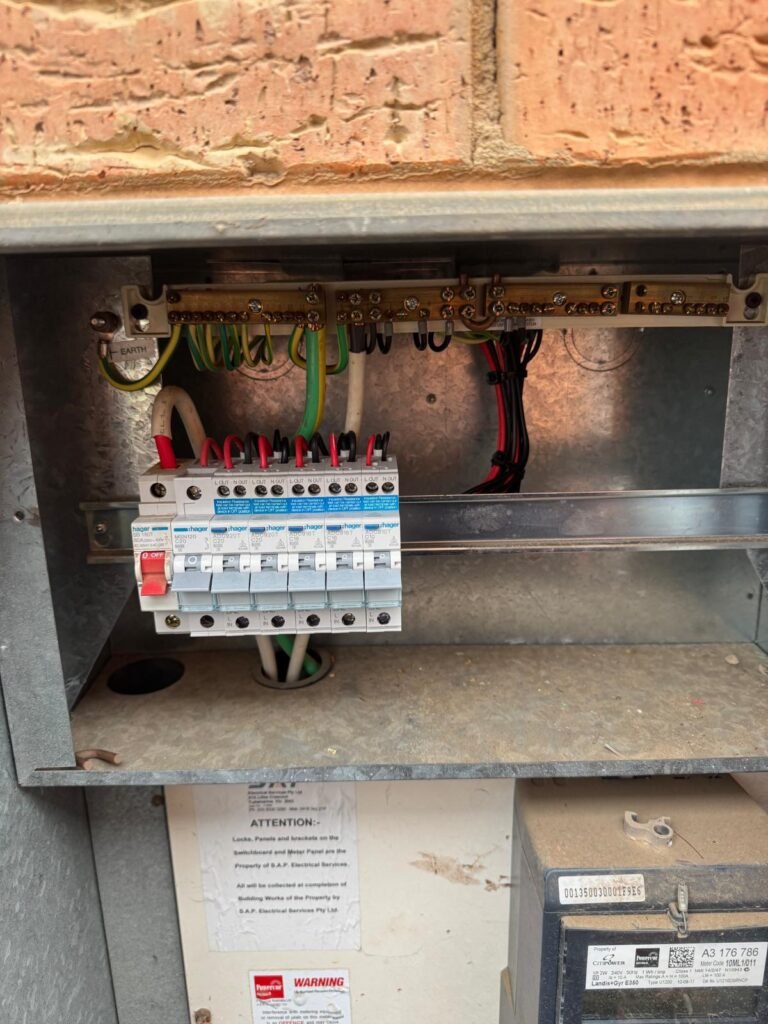 electric services and power distribution systems